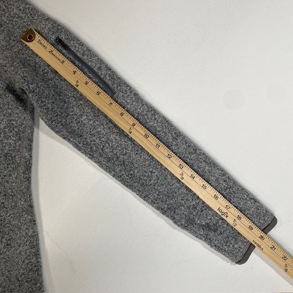 Patagonia Gray Fleece‎ Quarter Zip Pullover Sweater Women's Size Small - Picture 8 of 13